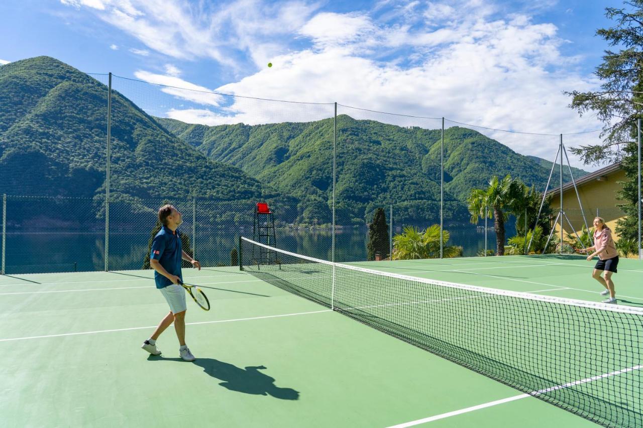 Residenza Lago Di Lugano Cima Exteriör bild