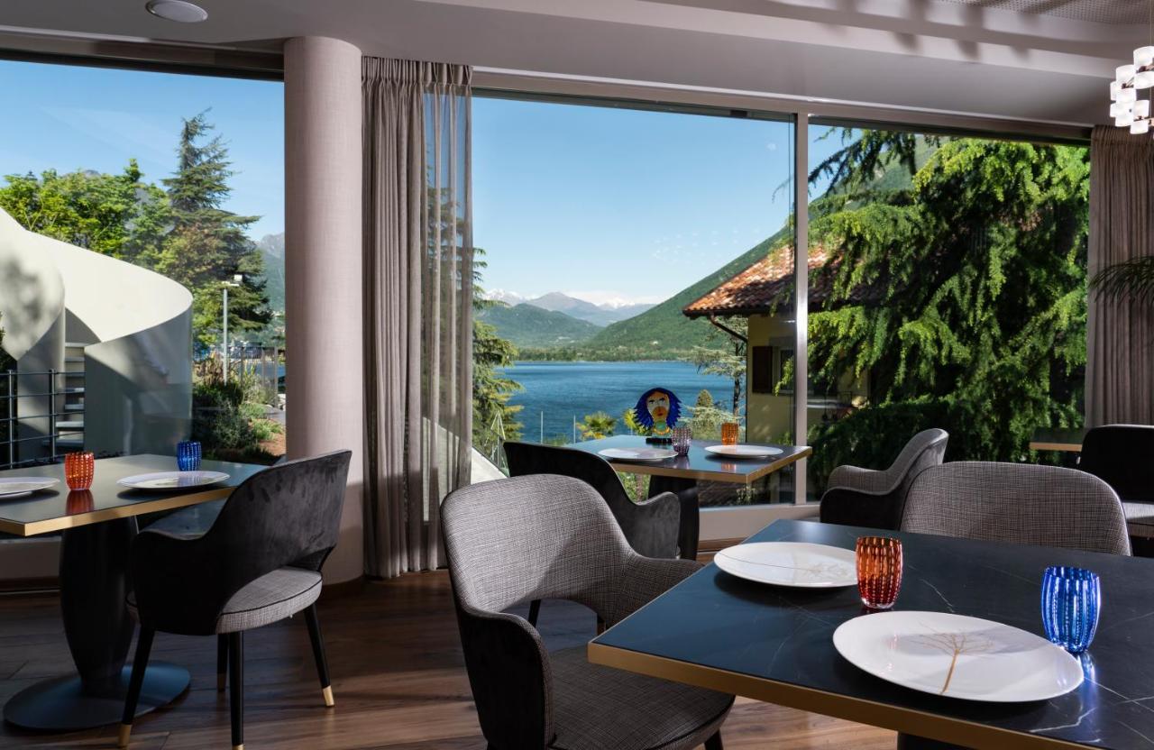 Residenza Lago Di Lugano Cima Exteriör bild
