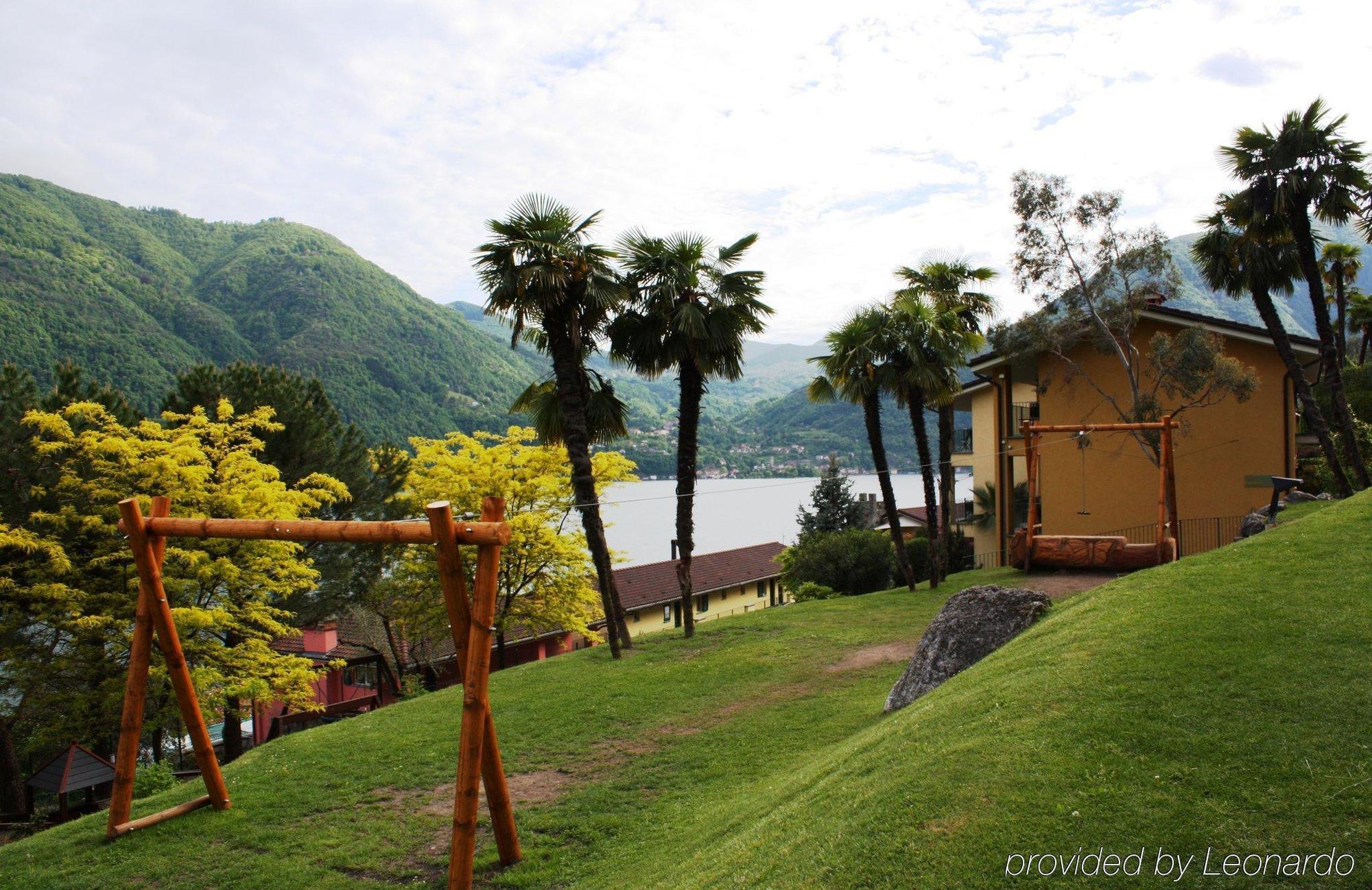 Residenza Lago Di Lugano Cima Exteriör bild
