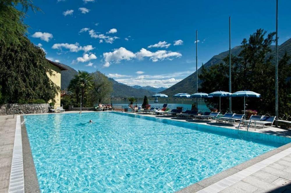Residenza Lago Di Lugano Cima Exteriör bild