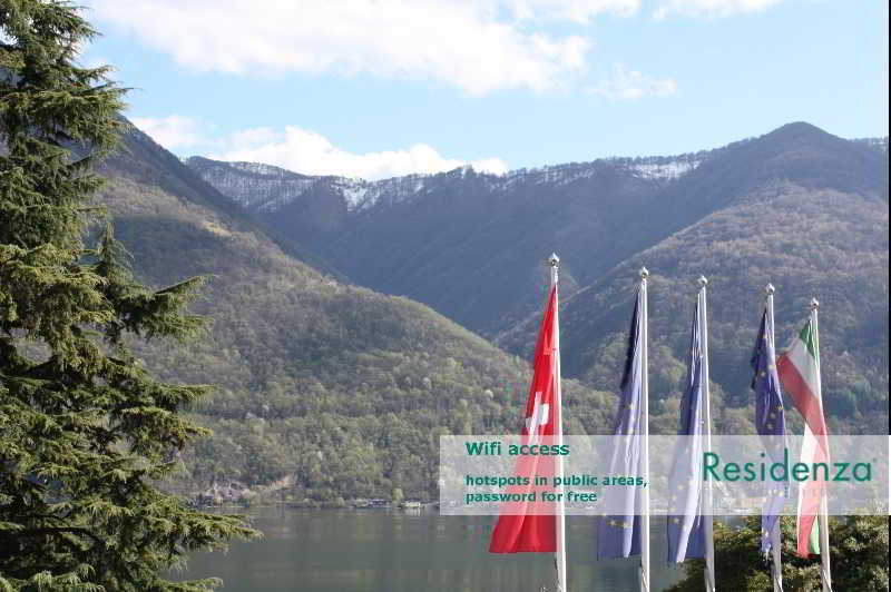 Residenza Lago Di Lugano Cima Exteriör bild